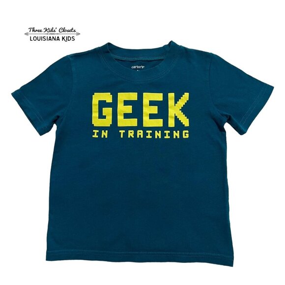 Carter's 4T Geek In Training Shirt - Picture 1 of 4